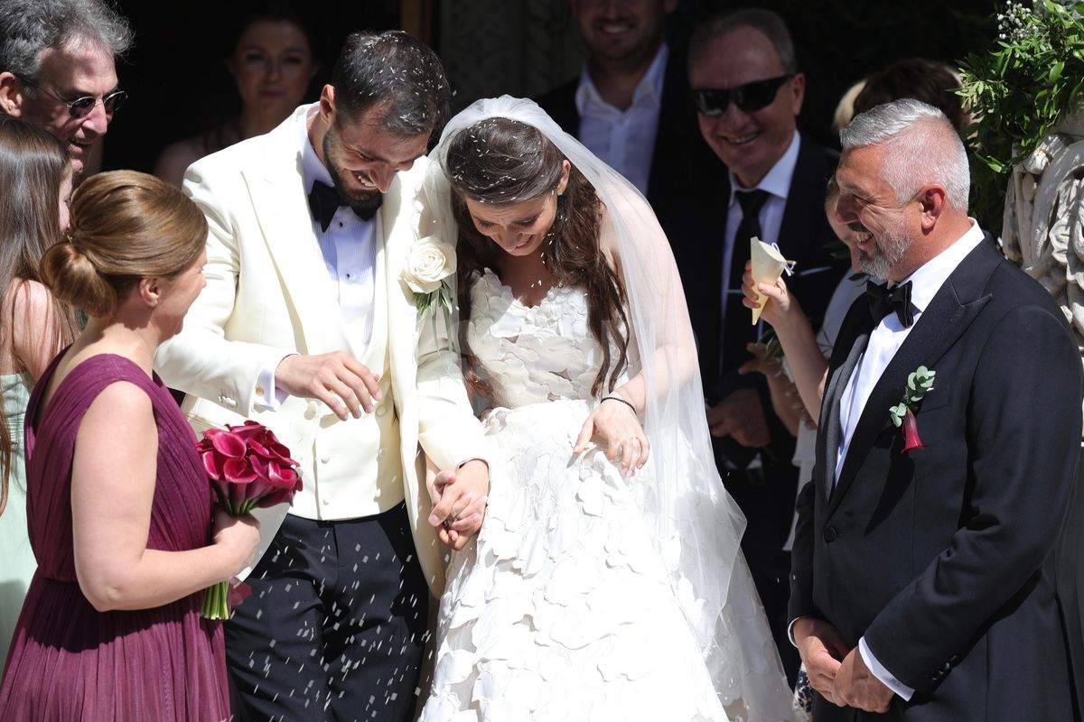 Kira Hagi a ajuns la biserica pentru slujba religioasa. Foto Ionuț Iordache