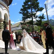 Kira Hagi a ajuns la biserica pentru slujba religioasa. Foto Ionuț Iordache (GSP.RO)