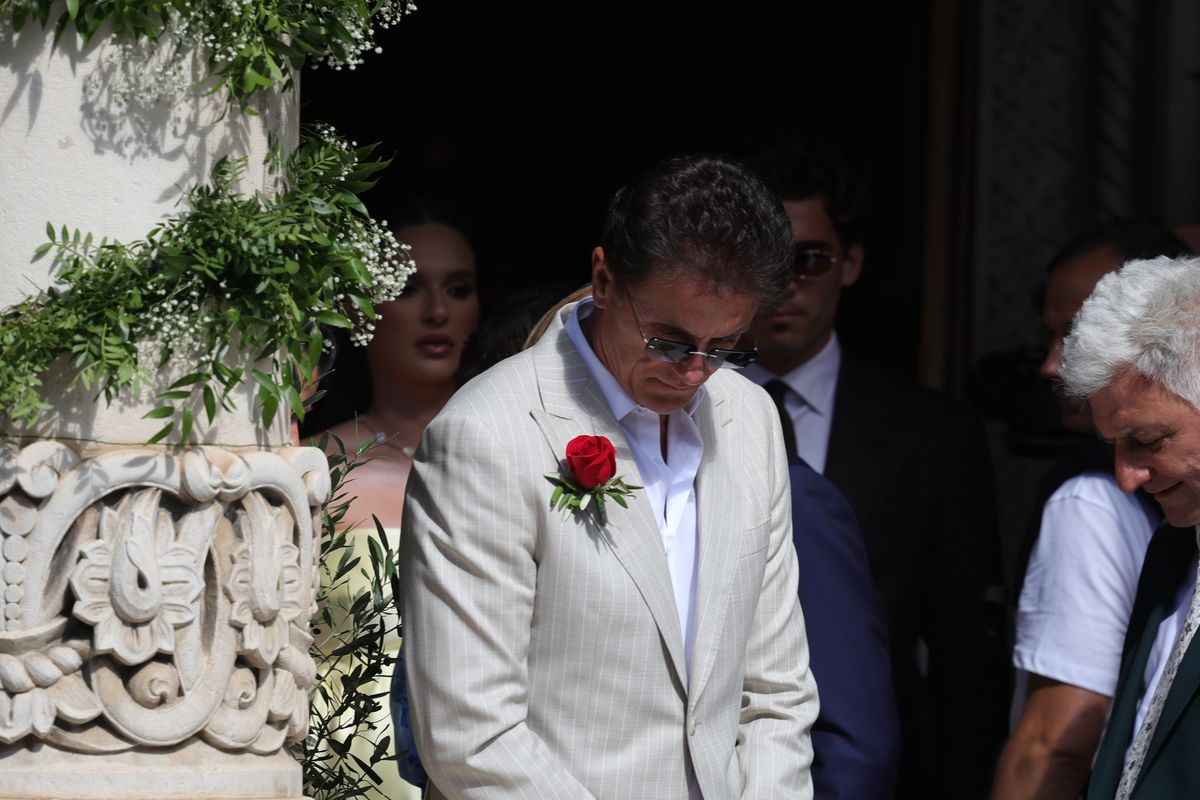 Imagini după cununia religioasă a Kirei Hagi cu Thomas Ferfelis