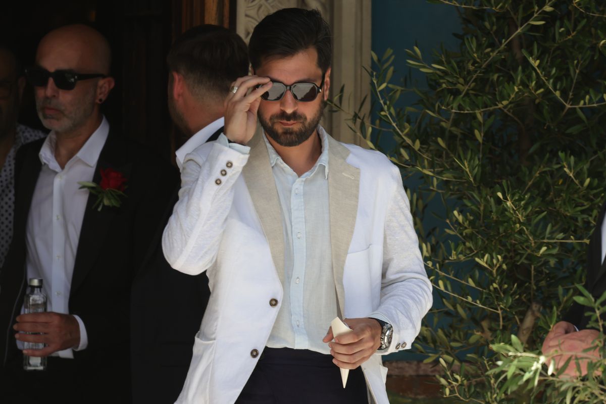 Imagini după cununia religioasă a Kirei Hagi cu Thomas Ferfelis