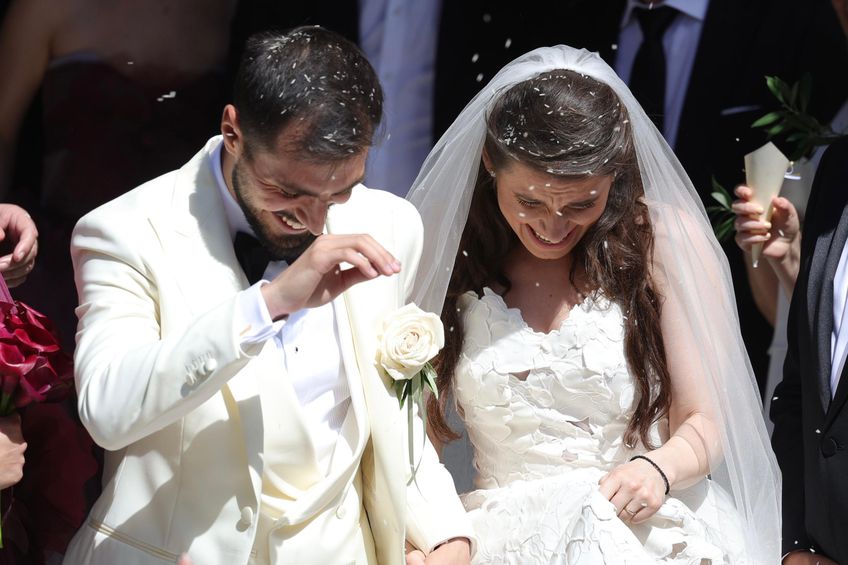 Kira Hagi la nunta sa cu Thomas Ferfelis / Foto: Ionuț Iordache (GSP)