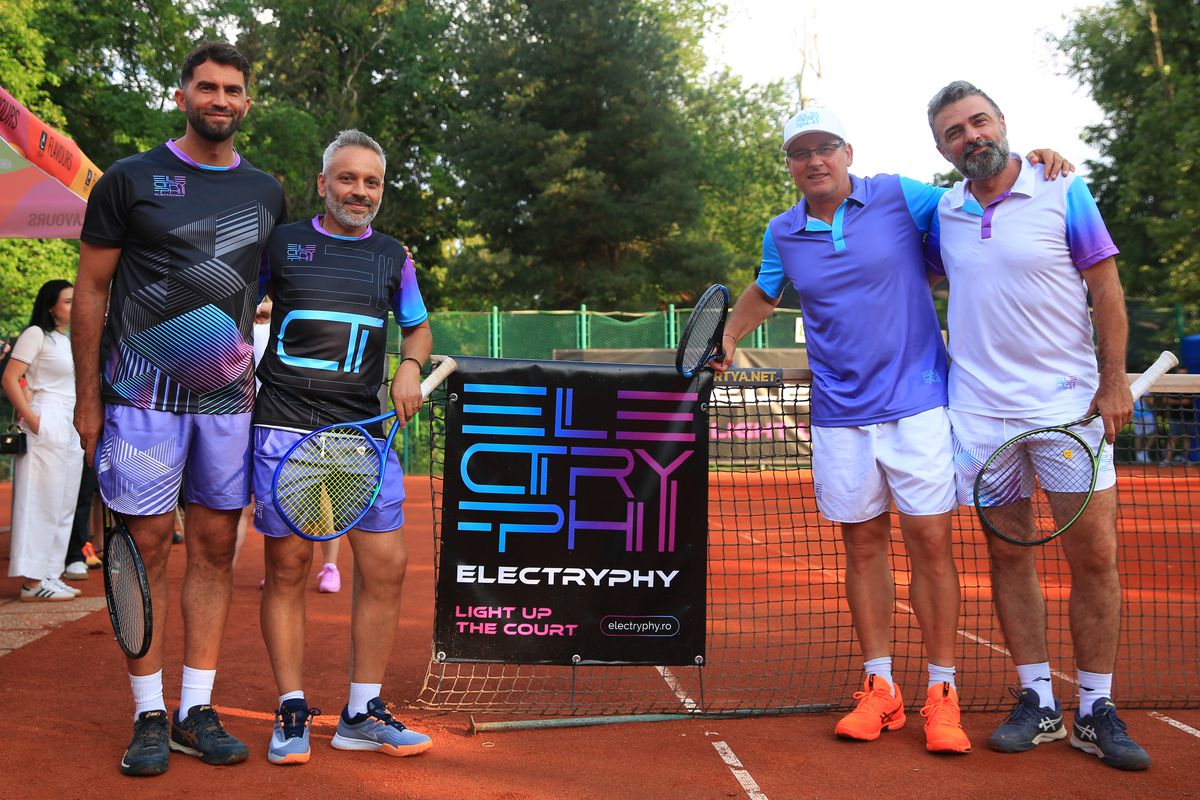 Eveniment lansare echipament de tenis Electryphy