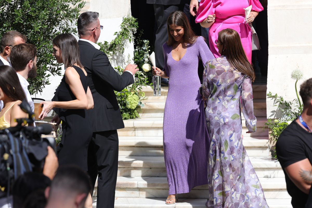 Imagini după cununia religioasă a Kirei Hagi cu Thomas Ferfelis