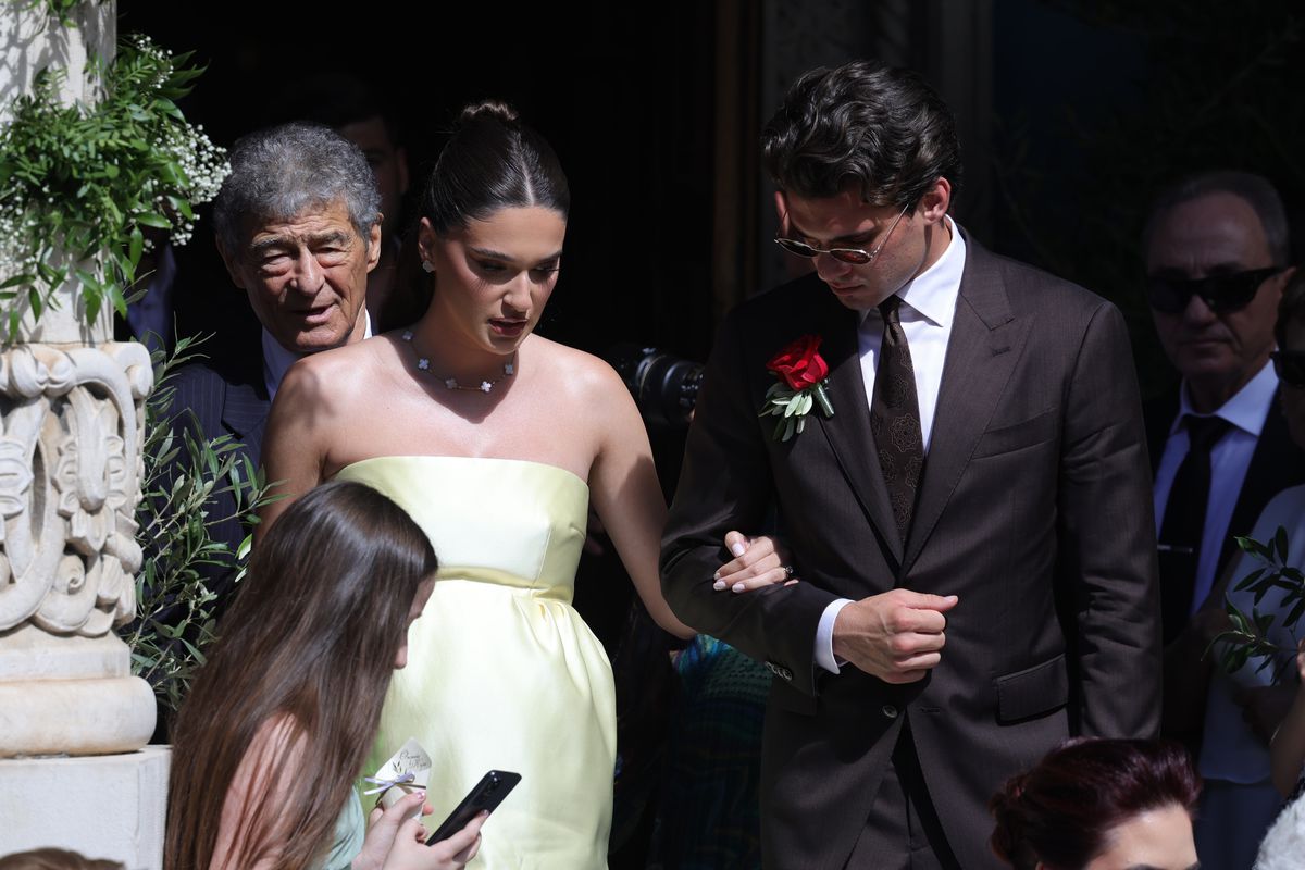 Imagini după cununia religioasă a Kirei Hagi cu Thomas Ferfelis