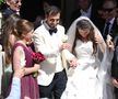 Kira Hagi și Thomas Ferfelis, după cununia religioasă FOTO: Ionuț Iordache (GSP)
