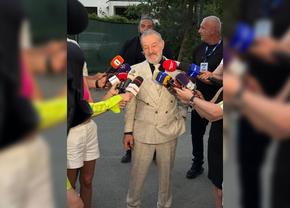 Cum a apărut Gigi Becali la nunta cuplului Kira Hagi - Thomas Ferfelis: „Am inima nebună, îmi vine să dansez!”