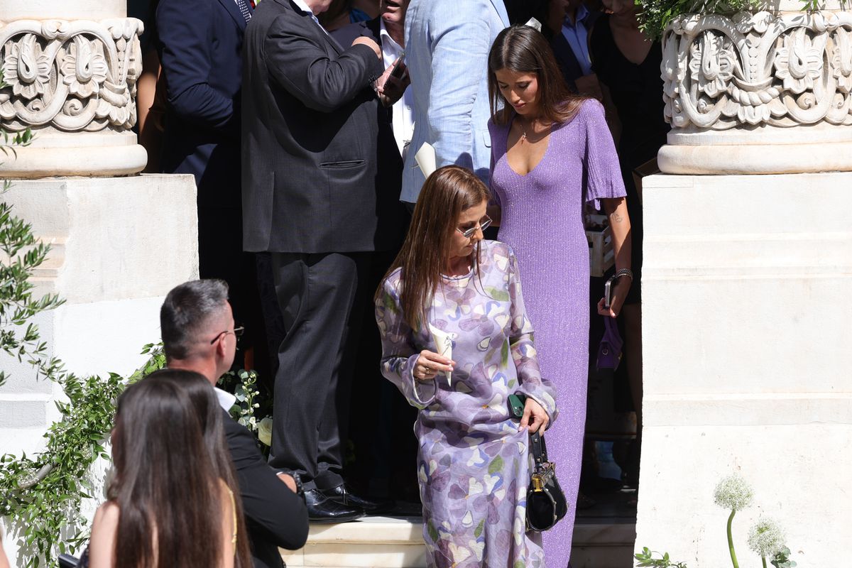 Imagini după cununia religioasă a Kirei Hagi cu Thomas Ferfelis