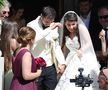 Kira Hagi și Thomas Ferfelis, după cununia religioasă FOTO: Ionuț Iordache (GSP)