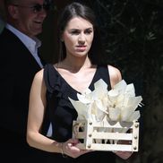 Kira Hagi cu Thomas Ferfelis, imagini după cununia religioasă. FOTO: Ionuț Iordache (GSP)