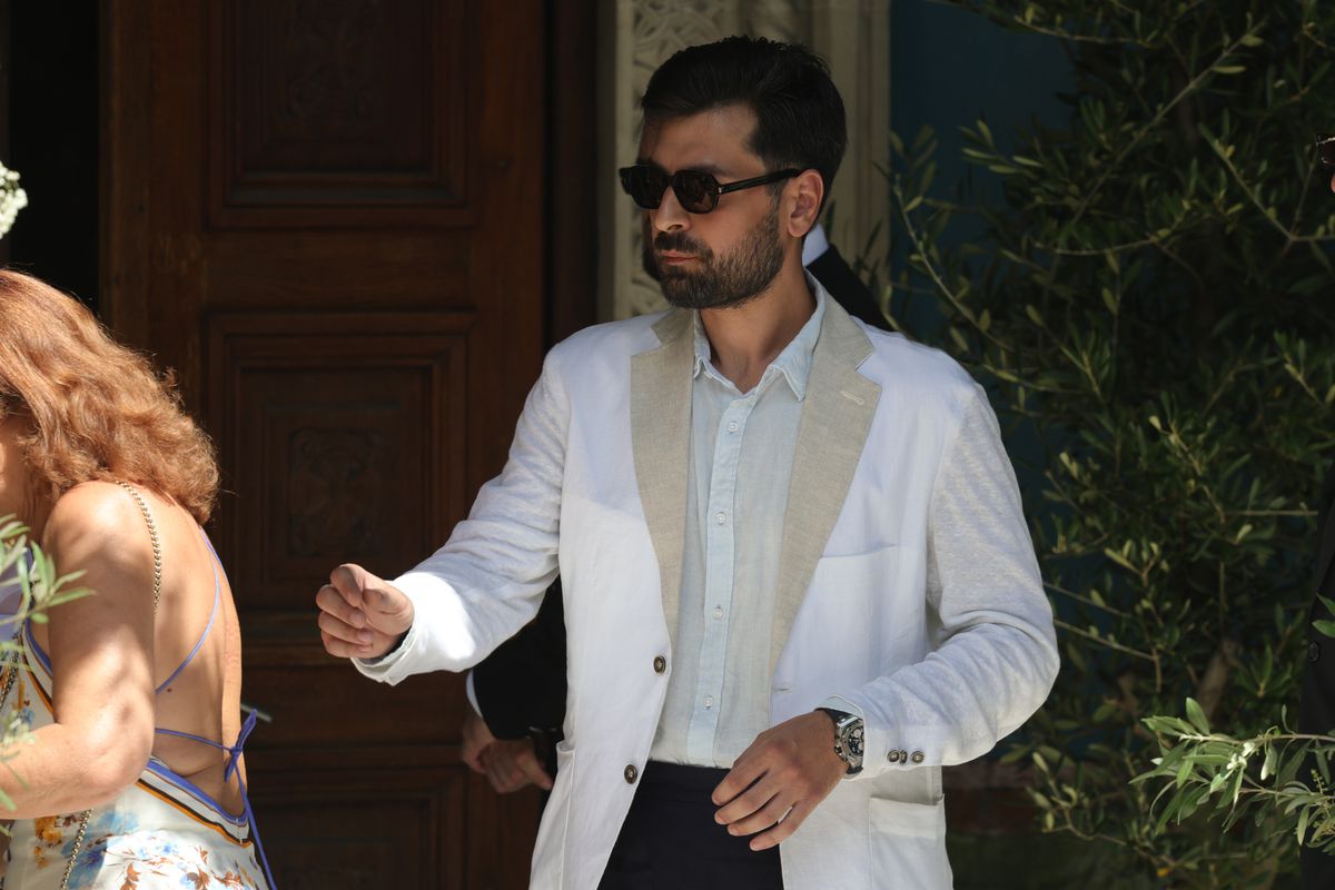 Imagini după cununia religioasă a Kirei Hagi cu Thomas Ferfelis