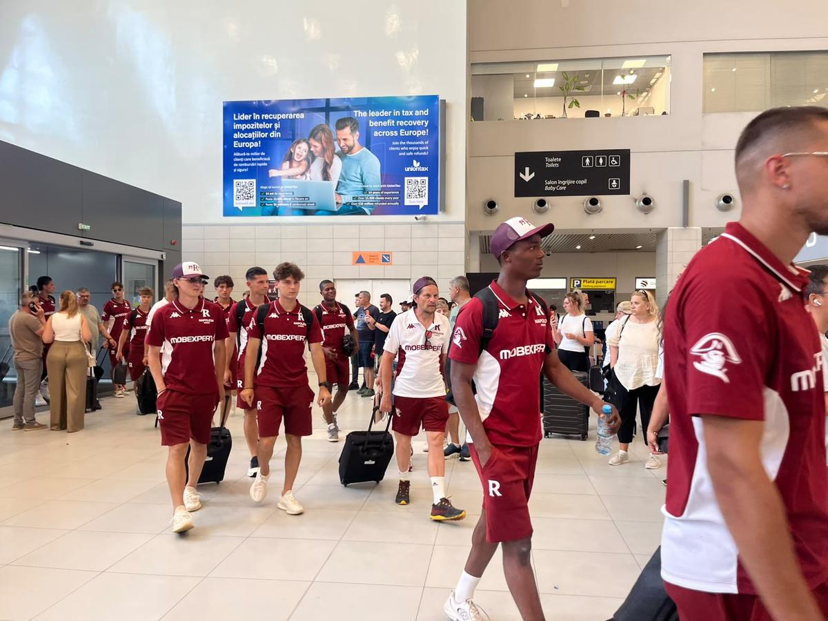 Rapid a plecat în Austria » Abia a fost transferat și a urcat în avion