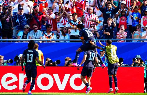 Enciso, gol în Germania - Paraguay / FOTO: imago