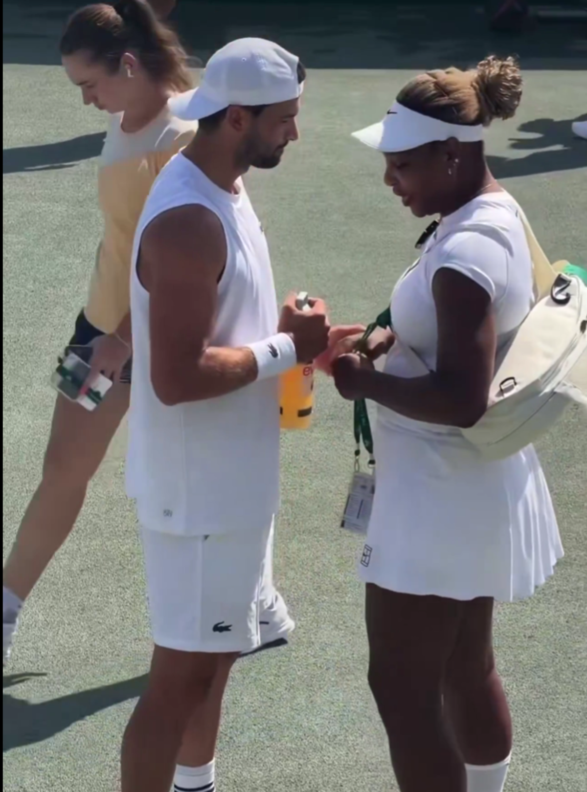 Ce spune Serena Williams despre imaginile surprinse la Wimbledon cu ea și Dimitrov