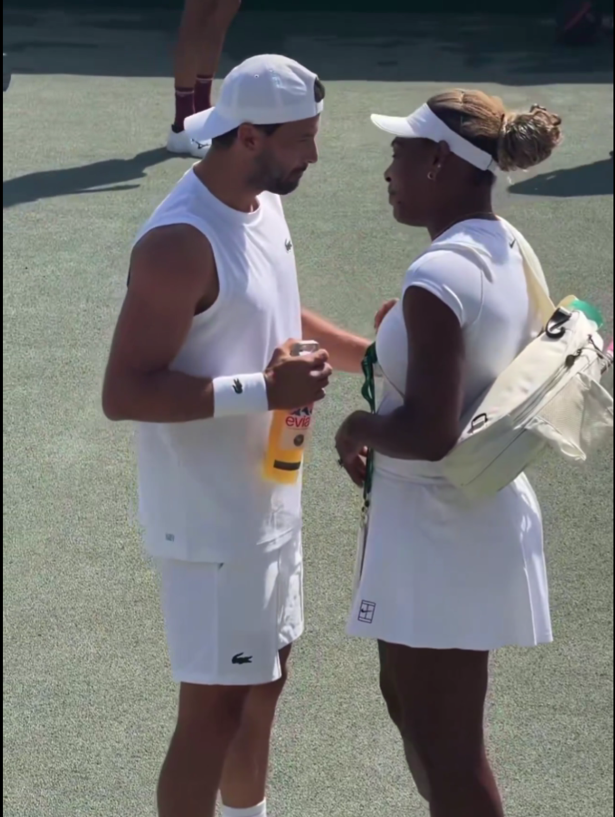 Ce spune Serena Williams despre imaginile surprinse la Wimbledon cu ea și Dimitrov