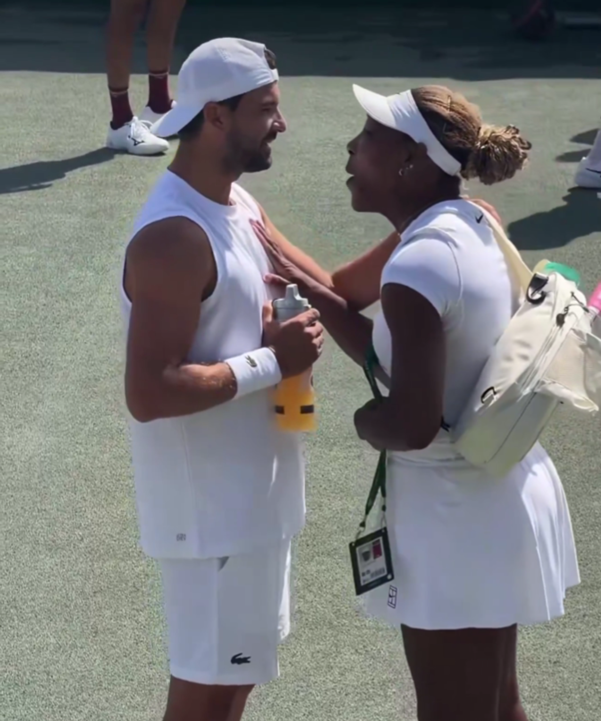 Ce spune Serena Williams despre imaginile surprinse la Wimbledon cu ea și Dimitrov