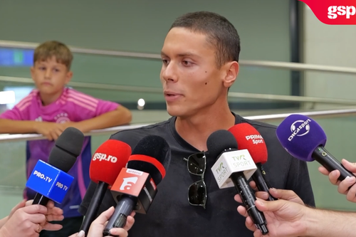 După succesul de la Roma, David Popovici a oferit declarații de la aeroport