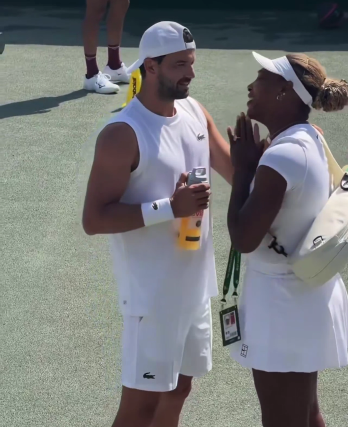 Ce spune Serena Williams despre imaginile surprinse la Wimbledon cu ea și Dimitrov