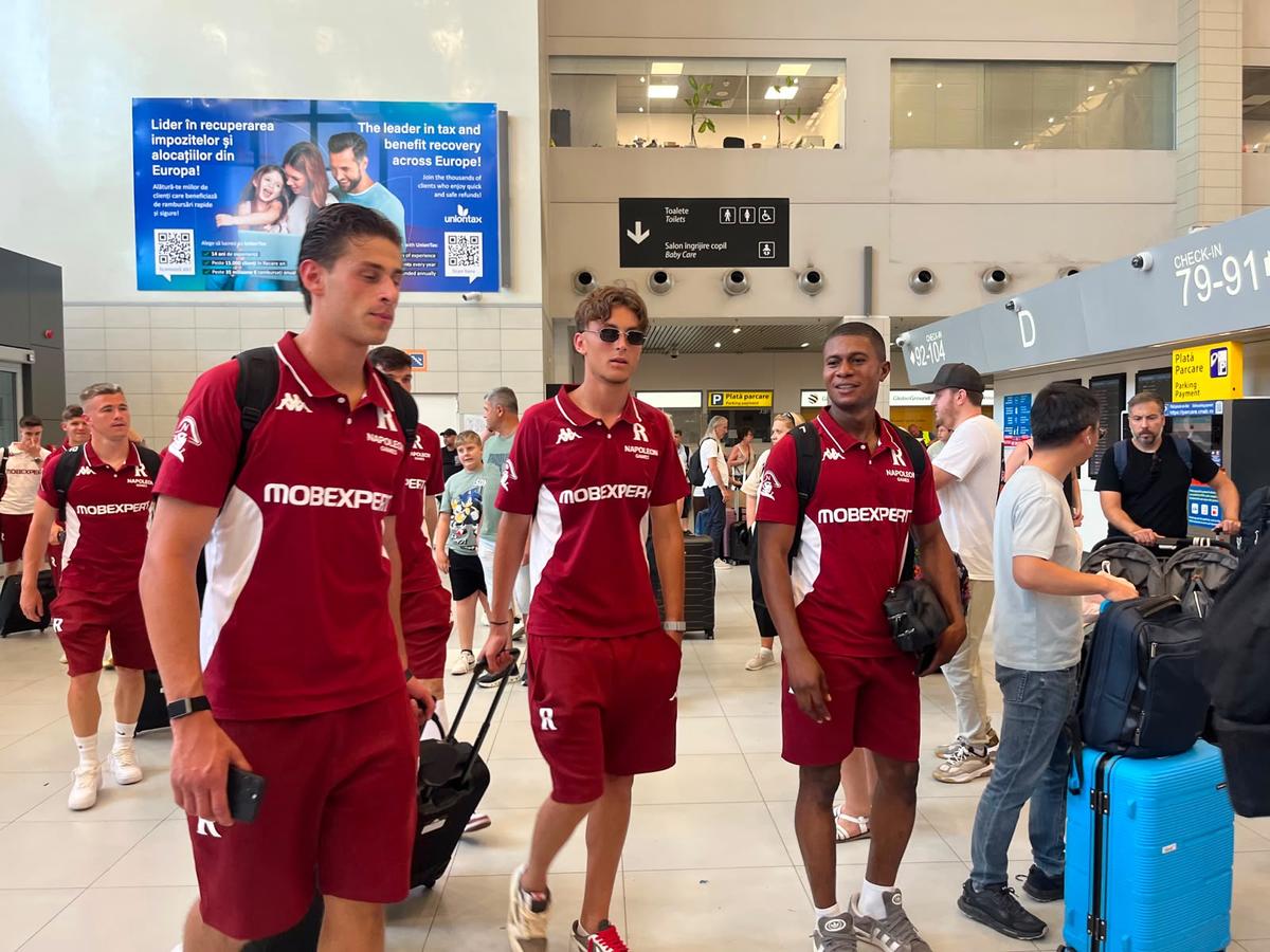 Rapid a plecat în Austria » Abia a fost transferat și a urcat în avion