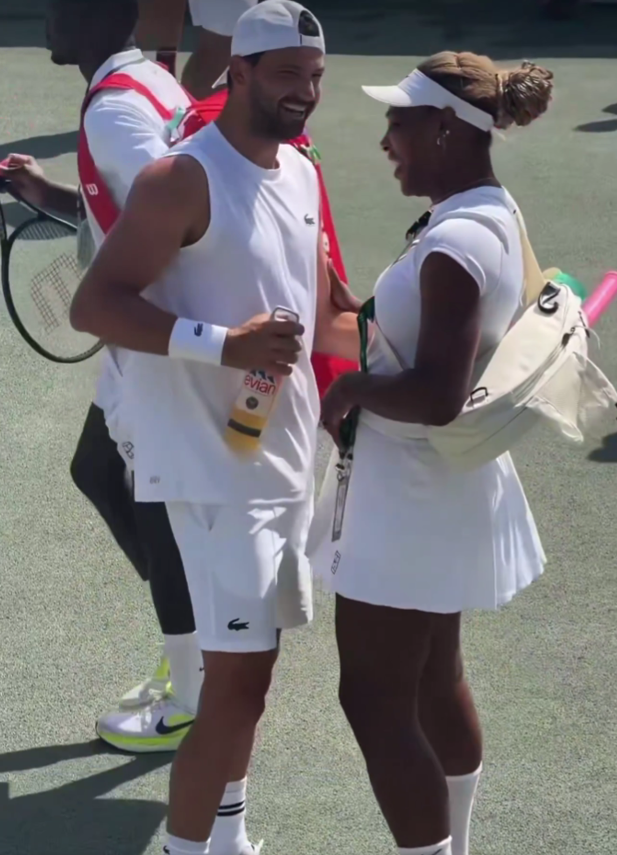 Ce spune Serena Williams despre imaginile surprinse la Wimbledon cu ea și Dimitrov