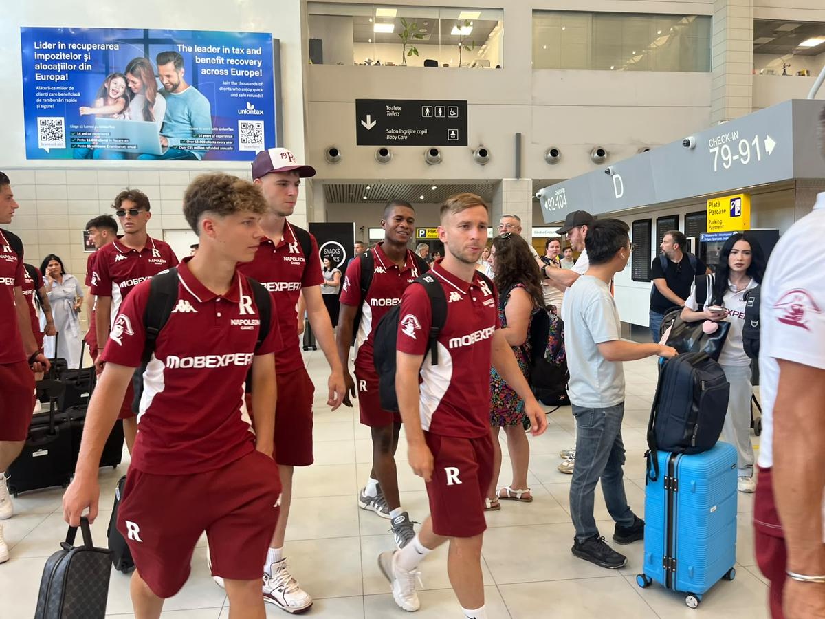 Rapid a plecat în Austria » Abia a fost transferat și a urcat în avion
