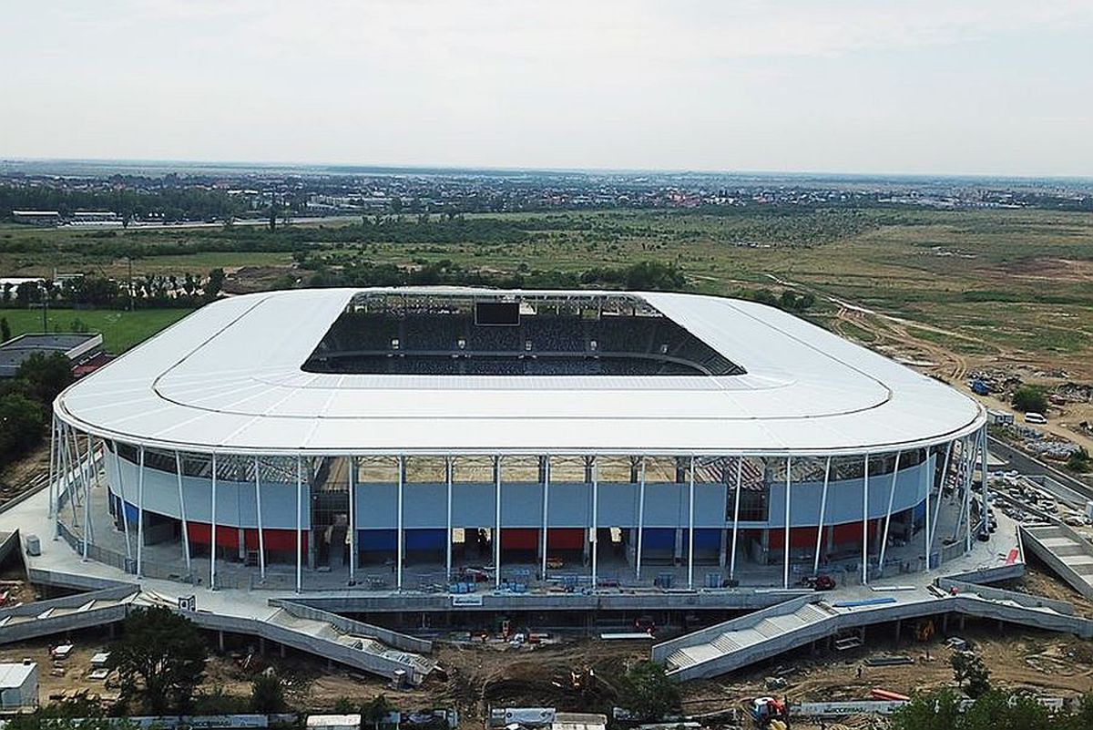 FOTO Ultimele informații de la stadionul Ghencea » Detaliul care arată că arena nu va fi doar pentru fotbal
