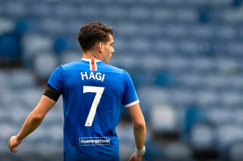 Ianis Hagi, în Rangers - Coventry 2-0 // foto: rangers.co.uk
