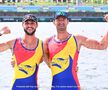 Marius Cozmiuc (28 de ani) și Ciprian Tudosă (24 de ani) au obținut medalie de argint în finala la dublu rame masculin / FOTO: Raed Krishan
