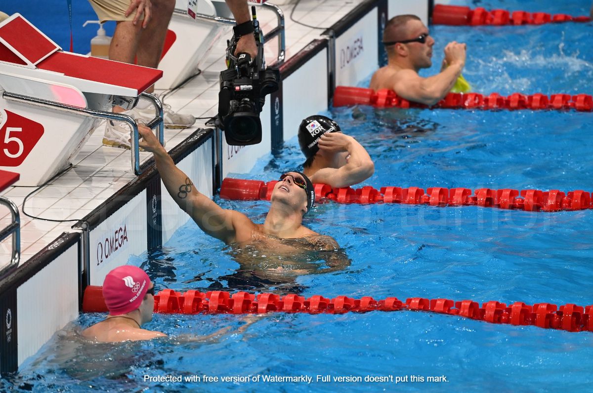 Dressel nu s-a speriat de Popovici, dar a plâns după finală: „A fost tare-tare greu pentru mine”