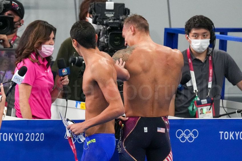 Americanul Caeleb Dressel (24 de ani) a cucerit aurul în proba de 100m liber de la Jocurile Olimpice. David Popovici (16 ani) a fost și el în finală și a încheiat pe locul 7.