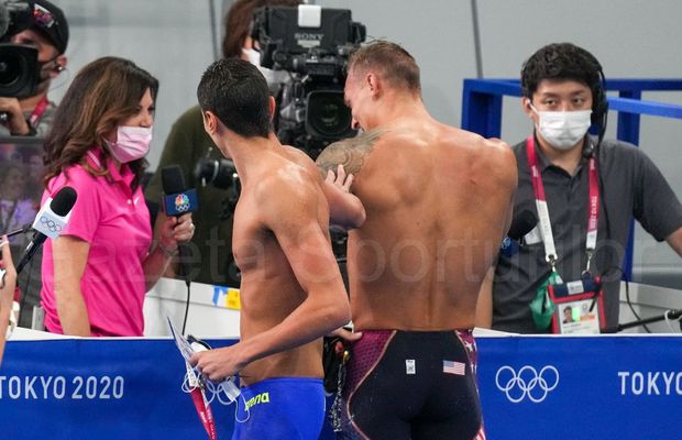 Dressel nu s-a speriat de Popovici, dar a plâns după finală: „A fost tare-tare greu pentru mine”