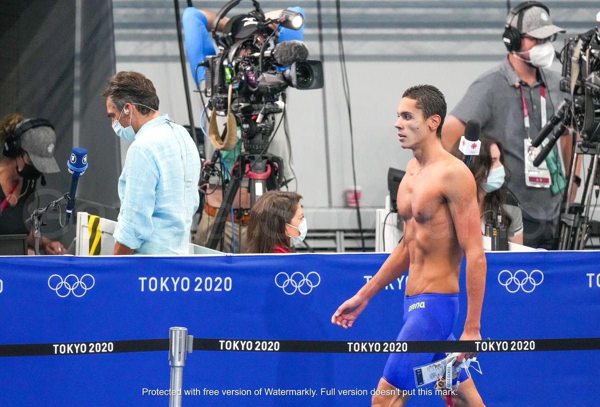 Dressel nu s-a speriat de Popovici, dar a plâns după finală: „A fost tare-tare greu pentru mine”