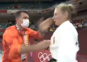 Antrenorul român care și-a pălmuit eleva la Jocurile Olimpice a primit un „avertisment serios” din partea lui Marius Vizer, șeful FIJ
