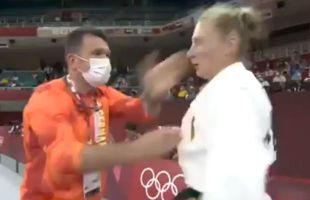 Antrenorul român care și-a pălmuit eleva la Jocurile Olimpice a primit un „avertisment serios” din partea lui Marius Vizer, șeful FIJ