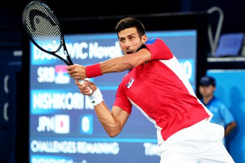 Novak Djokovic la Jocurile Olimpice de la Tokyo, foto: imago