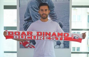 Dinamo a transferat un mijlocaș spaniol » Vine după cel mai bun sezon din carieră!