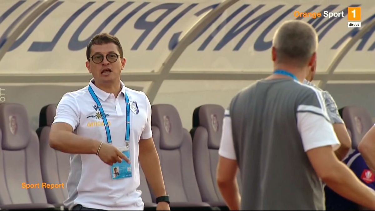 Conflict între antrenori în Liga 1, imediat după fluierul final: „N-am înțeles, îmi certa un jucător!”