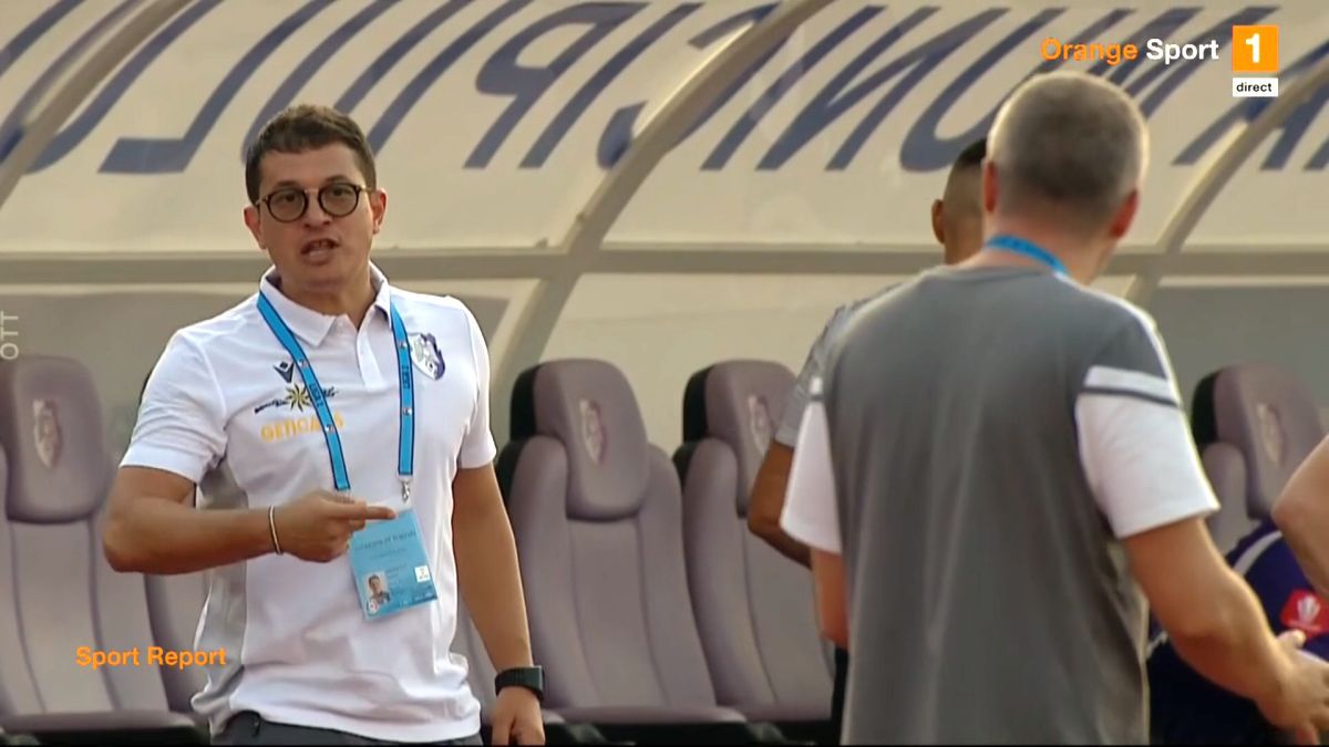 Conflict între antrenori în Liga 1, imediat după fluierul final: „N-am înțeles, îmi certa un jucător!”