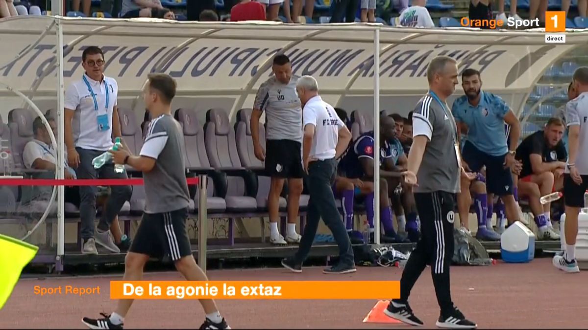 Conflict între antrenori în Liga 1, imediat după fluierul final: „N-am înțeles, îmi certa un jucător!”