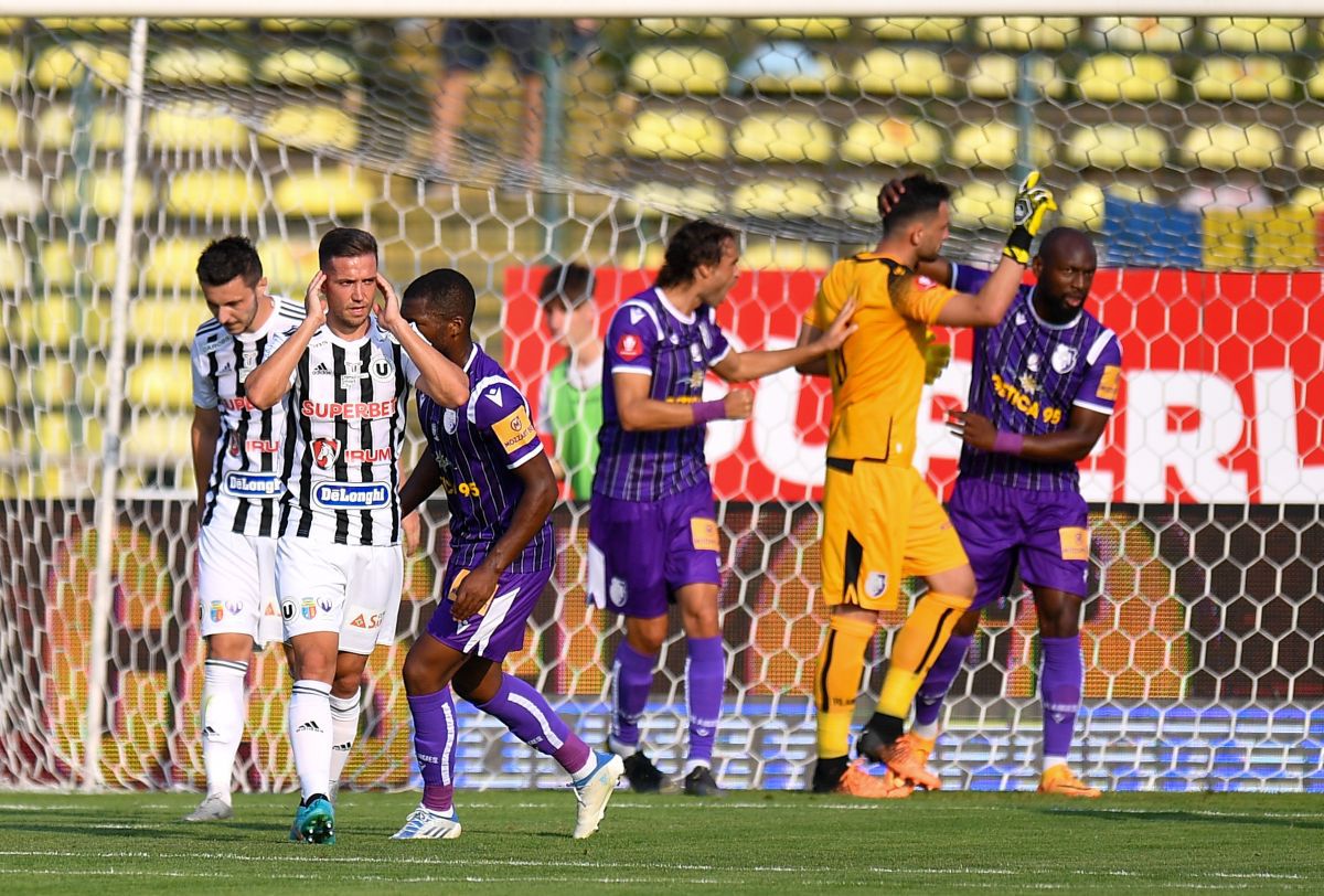 FC Argeș - U Cluj 3-1 » Gazdele triumfă în Trivale. Nou-promovata s-a prăbușit în inferioritate numerică