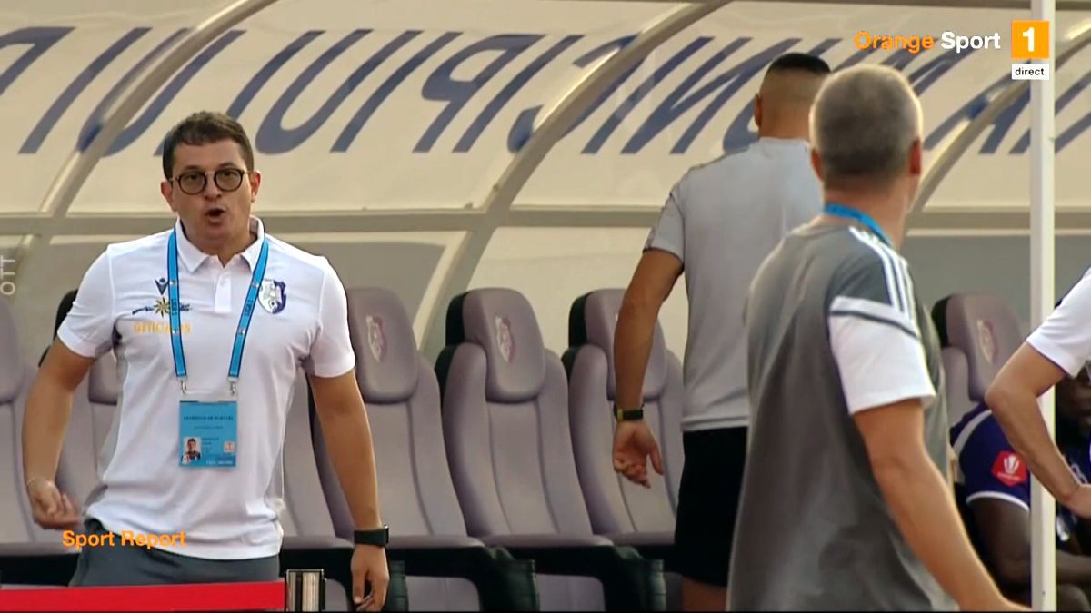 Conflict între antrenori în Liga 1, imediat după fluierul final: „N-am înțeles, îmi certa un jucător!”