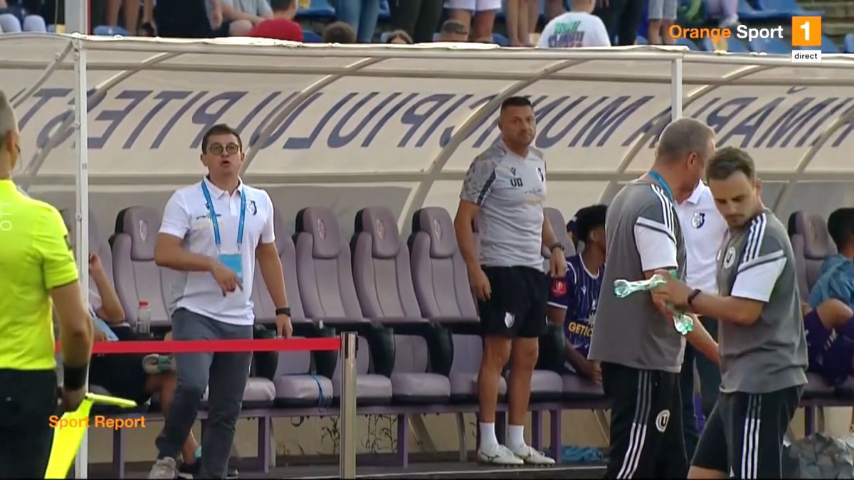 Conflict între antrenori în Liga 1, imediat după fluierul final: „N-am înțeles, îmi certa un jucător!”