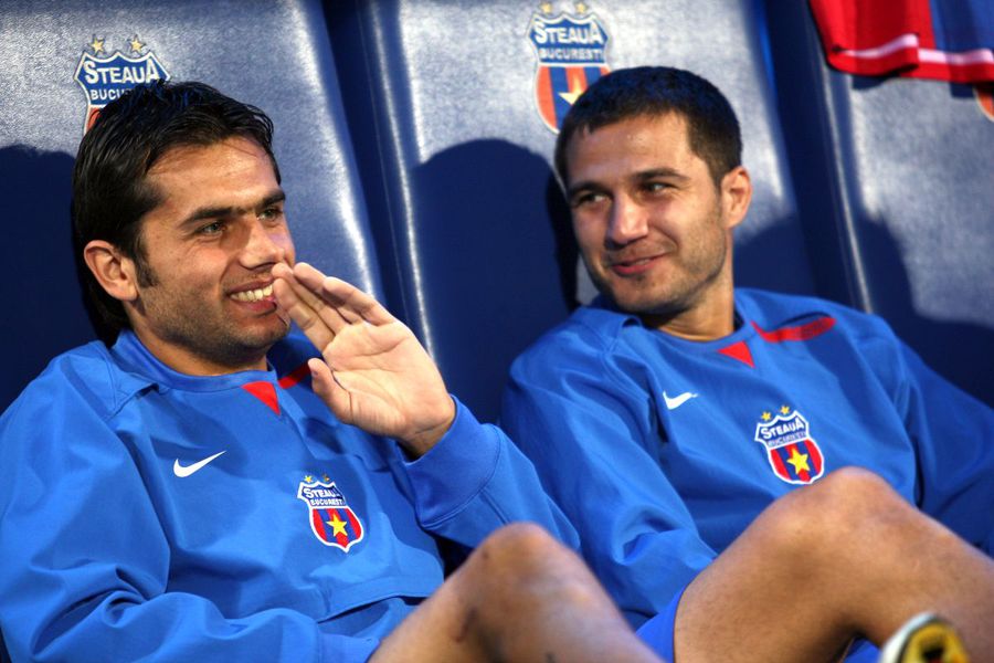 Dică și Croitoru au rămas în relații bune / foto: Arhivă GSP Dică a găsit o altă lume la FCSB » Un singur fotbalist a supraviețuit, 6 rivali au dispărut