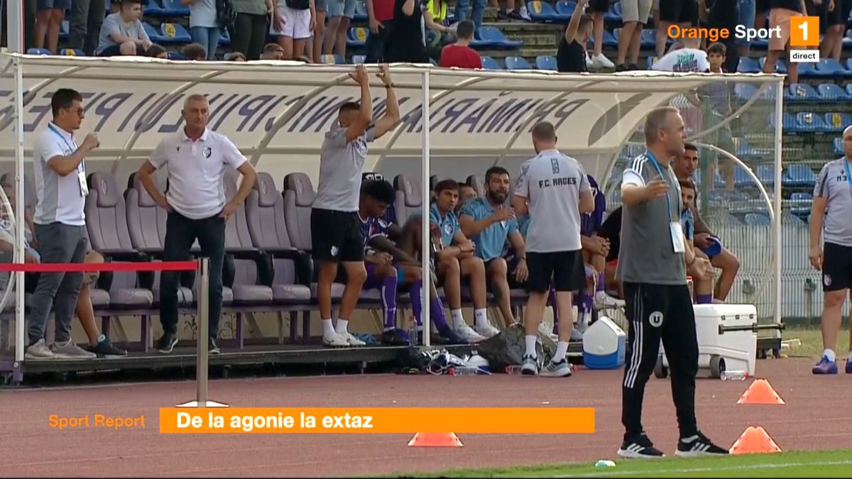 Conflict între antrenori în Liga 1, imediat după fluierul final: „N-am înțeles, îmi certa un jucător!”
