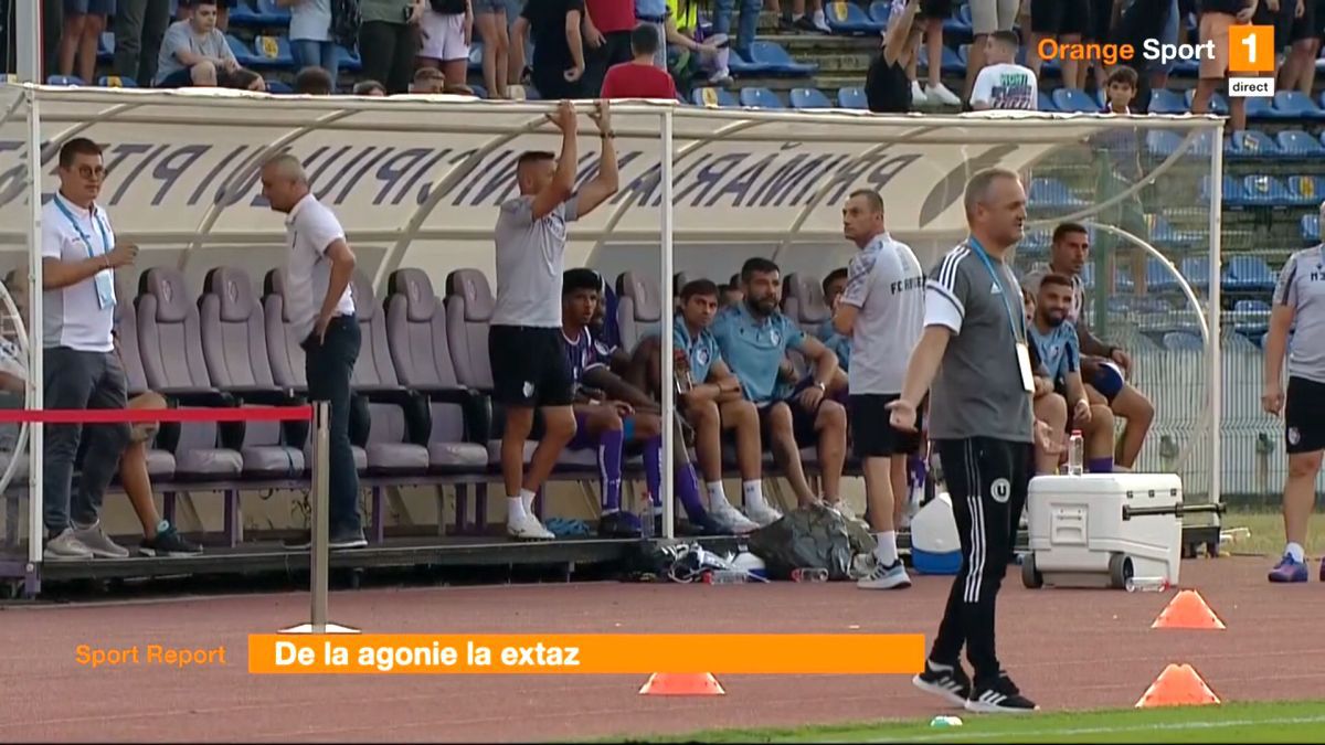 Conflict între antrenori în Liga 1, imediat după fluierul final: „N-am înțeles, îmi certa un jucător!”