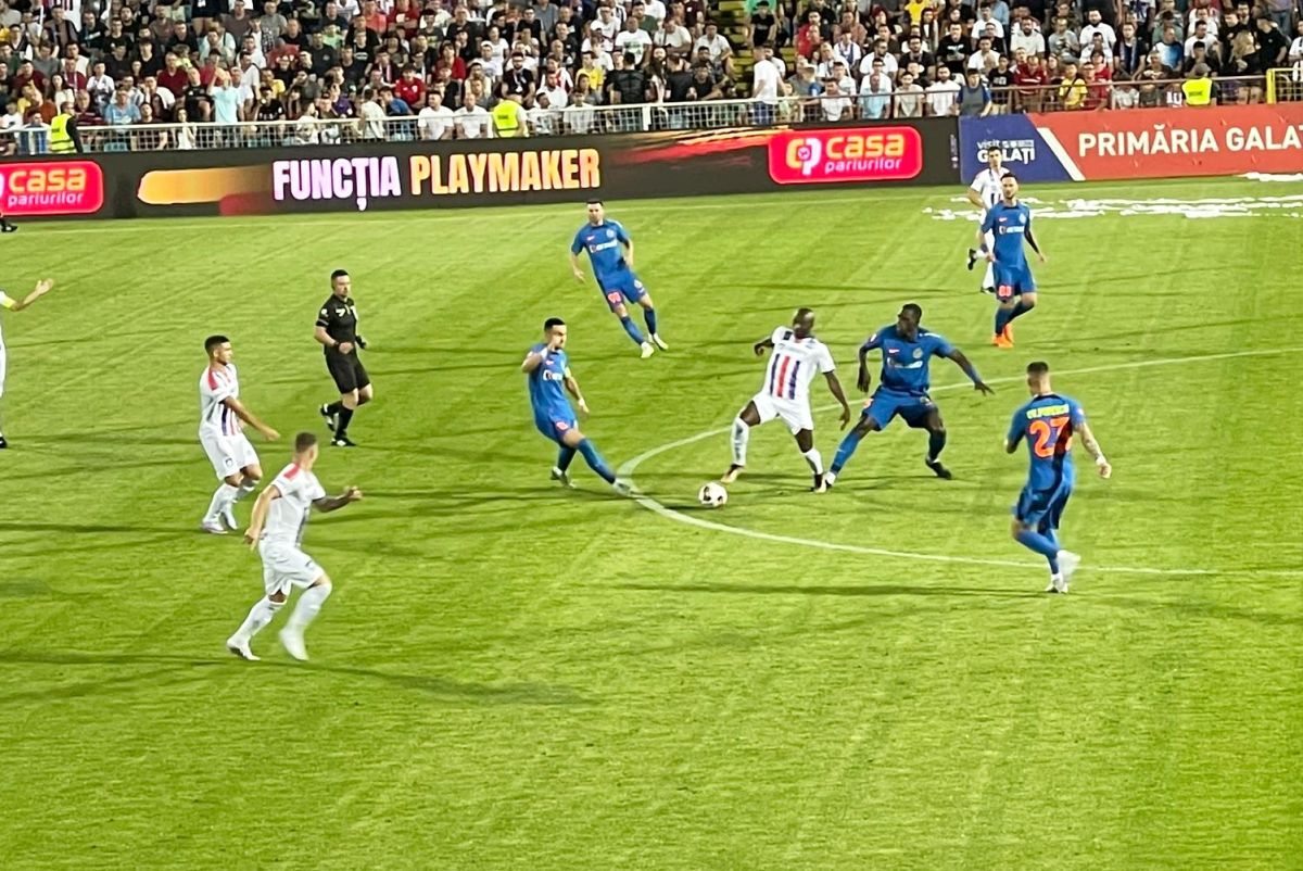 Oțelul Galați - FCSB, etapa #3 din Superligă