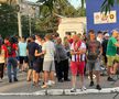 Reporterii GSP au luat „pulsul” meciului, înainte de Oțelul - FCSB / foto: Vlad Nedelea (Gazeta Sporturilor)