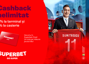 Cashback pe măsura jocului tău în Superbet Club
