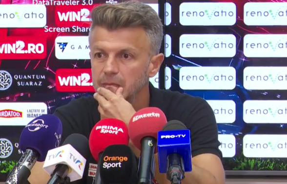 Ovidiu Burcă, nervos înainte de Dinamo - Sepsi: „Aștept mai mult de la toți! Am fost moi mental și fizic”