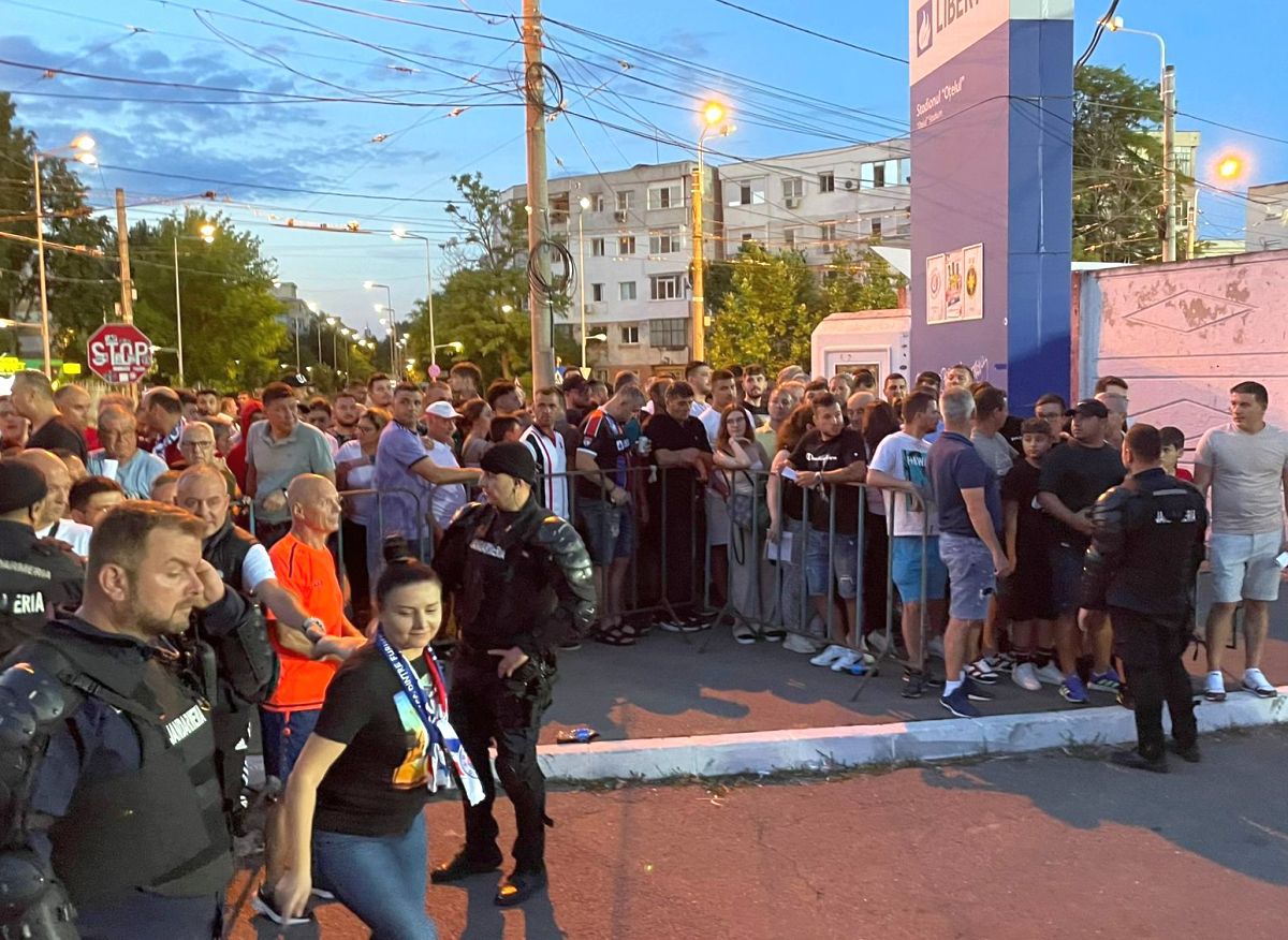 Efectul FCSB » Imagini incredibile surprinse de GSP înaintea meciului de la Galați: vicecampioana a „aprins” un oraș întreg