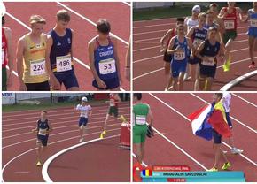 Performanță extraordinară: atletul român care a crescut fără pistă și cu obstacole improvizate, aur la FOTE la 2.000 m obstacole